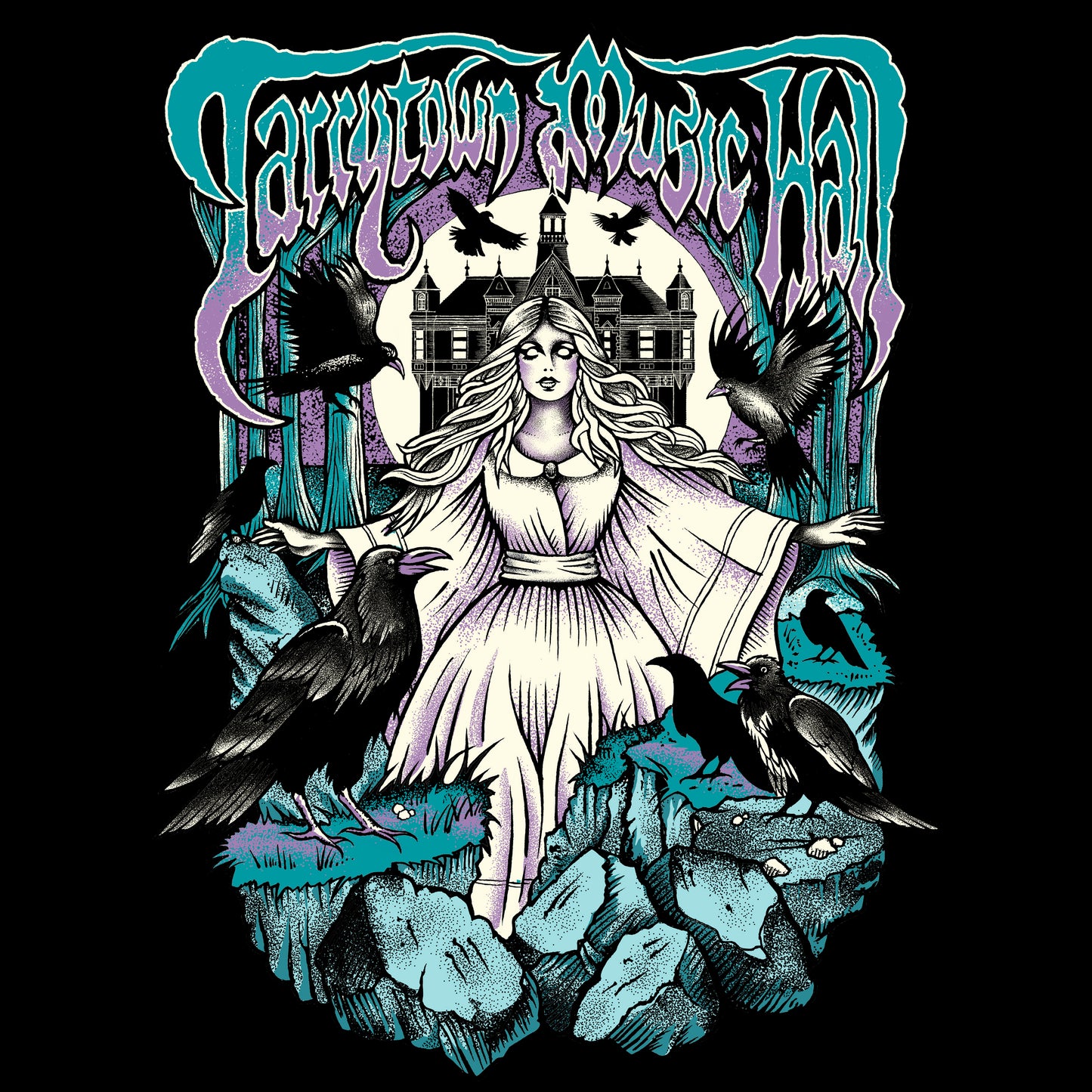 Nick Farrow Legendary Collection 2025 - The Girl of Raven Rock / Black Short Sleeve Tee