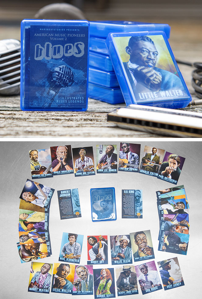 American Jazz & Blues Collectible Card Decks